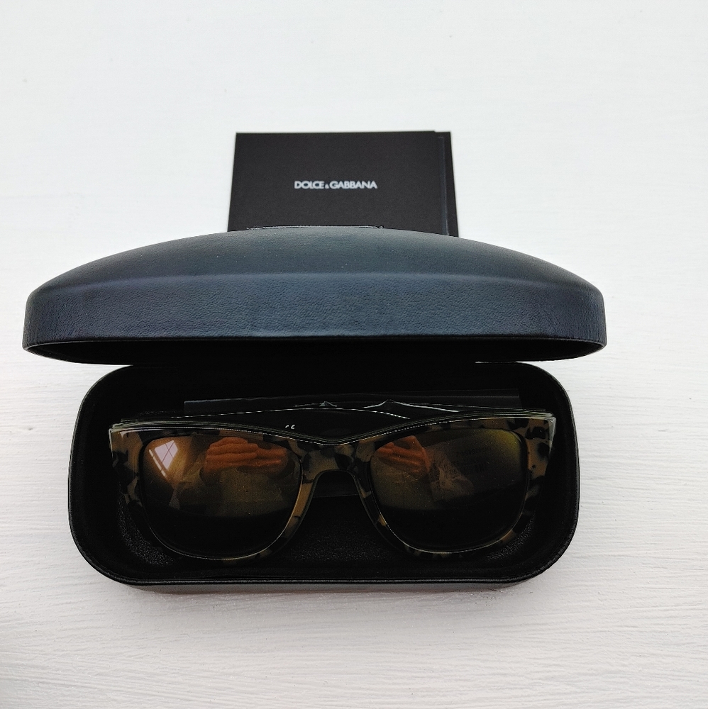 Dolce & Gabbana Square Full Rim Sunglasses - Picture 8 of 12